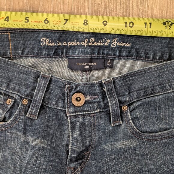 Levi's Ultra Low Skinny 521 Jeans - Picture 13 of 16